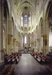 500845 Interieur van de Domkerk (Domplein) te Utrecht: koor.
